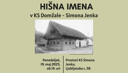 Srečanje za Hišna imena v KS Domžale - Simona Jenka