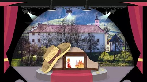 Grajski kamišibaj: Pravljične zgodbe v slikah in besedi