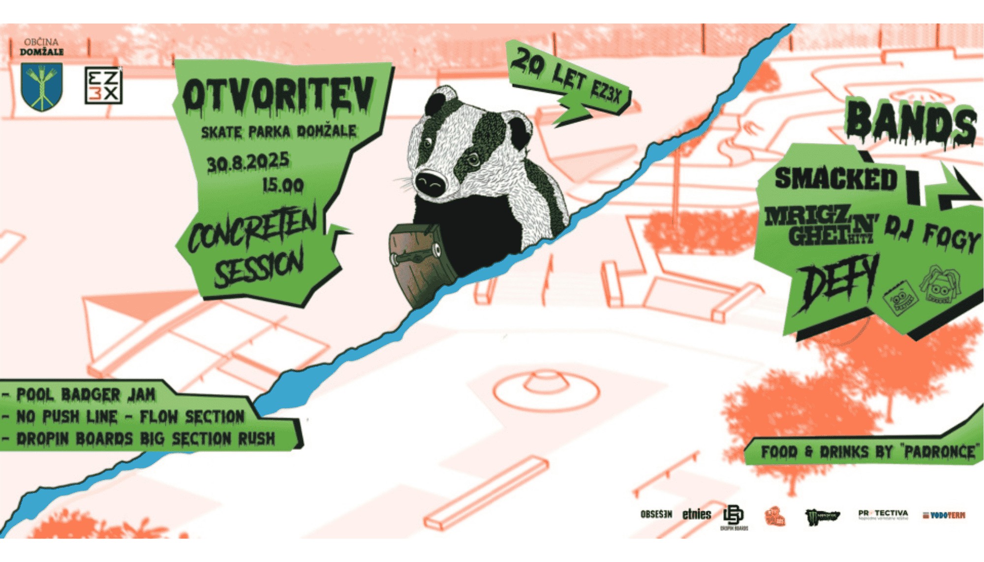 Otvoritev prenovljenega Skate Parka Domžale